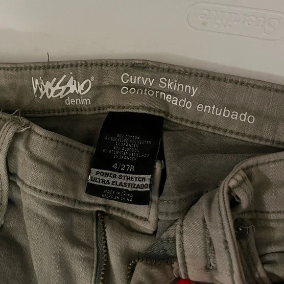 Mossimo green denim pants - Picture 3 of 3